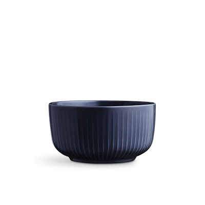 Kähler Hammershøi skål indigo blå 17 cm
