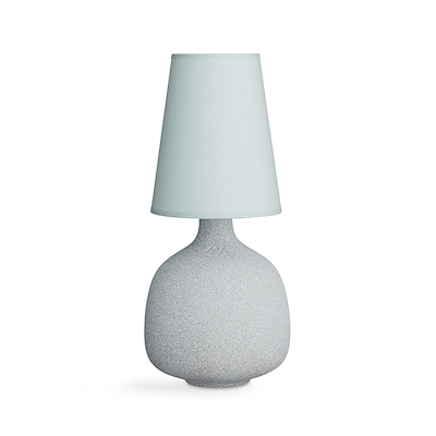 Kähler Balustre bordlampe støvet blå H37,5 cm