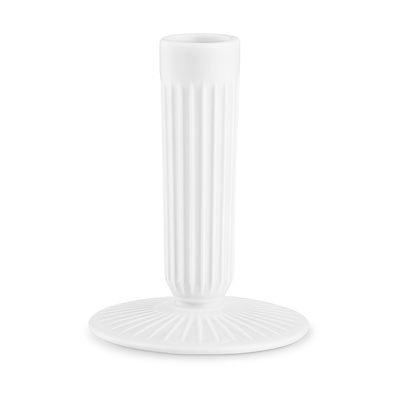 Kähler Hammershøi lysestage hvid 12 cm