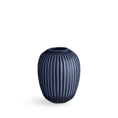 Kähler Hammershøi vase indigo blå 10 cm