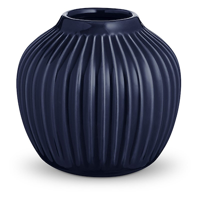 Hammershøi vase indigo blå 12,5  cm 