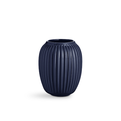 Kähler Hammershøi vase indigo blå 20 cm