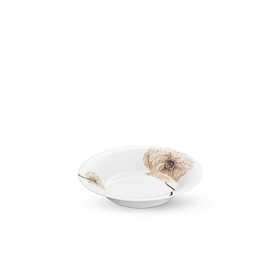 Kähler Hammershøi Poppy tallerken hvid 21 cm