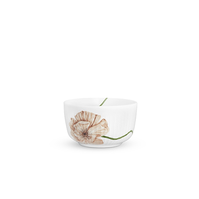 Kähler Hammershøi Poppy skål hvid 12 cm