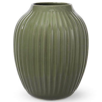 beskydning værdighed Interesse Hammershøi vase mørk grøn 25,5 cm | Kop & Kande