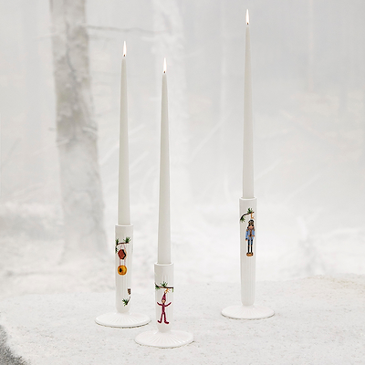 Hammershøi Jul lysestage H20 cm