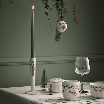 Hammershøi Jul lysestage H20 cm