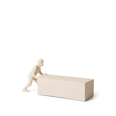 Kähler Astro stjernetegn tyr hvid