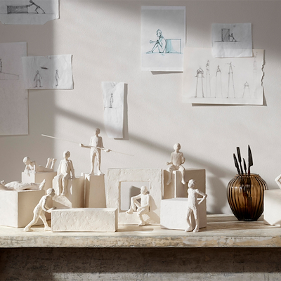 Kähler Astro stjernetegn tyr hvid