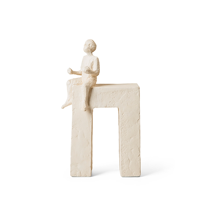 Kähler Astro Stjernetegn Tvilling Hvid 24 Cm