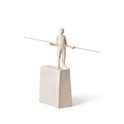 Kähler Astro stjernetegn vægt skulptur hvid