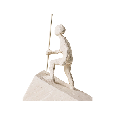 Kähler Astro stenbuk skulptur hvid 25 cm