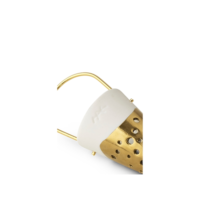Kähler Nobili kræmmerhus guld 18 cm