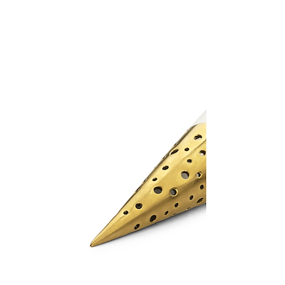 Kähler Nobili kræmmerhus guld 18 cm