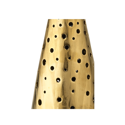 Kähler Nobili fyrfadsstage guld 30 cm