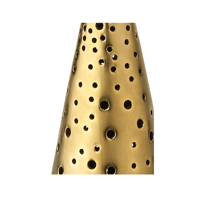 Kähler Nobili fyrfadsstage guld 25,5 cm