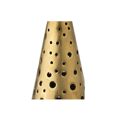 Kähler Nobili fyrfadsstage guld 19 cm