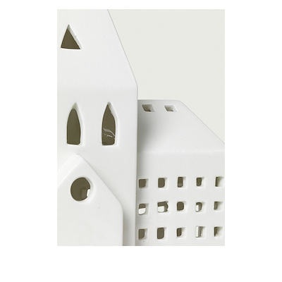 Kähler Urbania lyshus city hvid