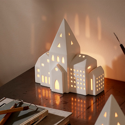 Kähler Urbania lyshus city hvid