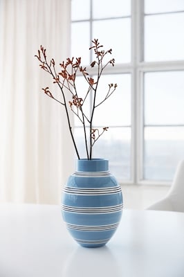 Kähler Omaggio Nuovo vase blå 30 cm 