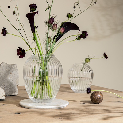 Kähler Hammershøi vase klar 15 cm