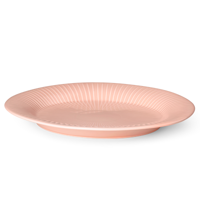 Kähler Hammershøi ovalt fad lyserød 28,5 cm