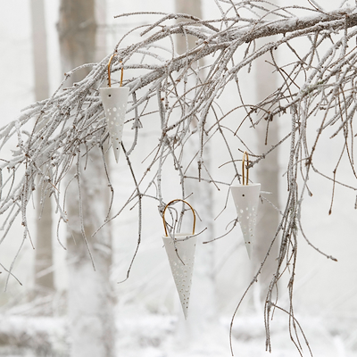 Kähler Nobili kræmmerhus hvid