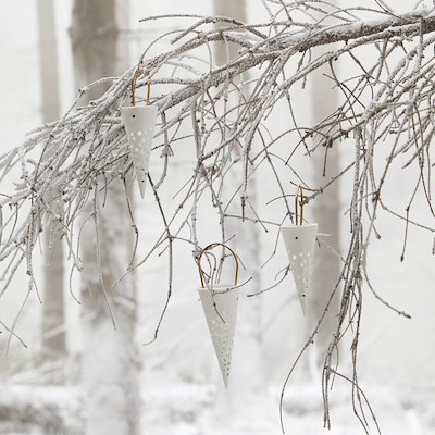 Kähler Nobili kræmmerhus hvid