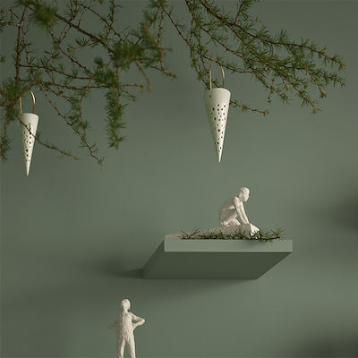 Kähler Nobili kræmmerhus hvid