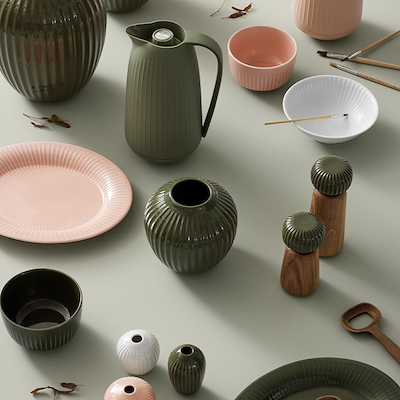 Hammershøi kværn mørkegrøn 14,5 cm