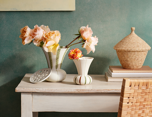 Kähler Signature vase grøn 20 cm