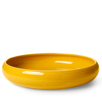 Kähler Colore bordfad saffron yellow Ø34 cm