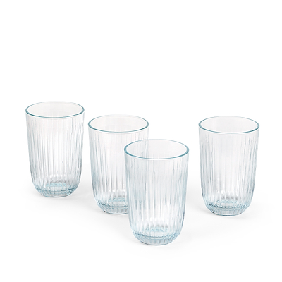 Kähler vandglas klar 37 cl 4 stk.