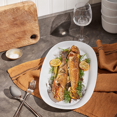 Kähler Hammershøi hvidvinsglas klar 2 stk. 35 cl