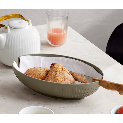 Kähler Hammershøi brødkurv grøn