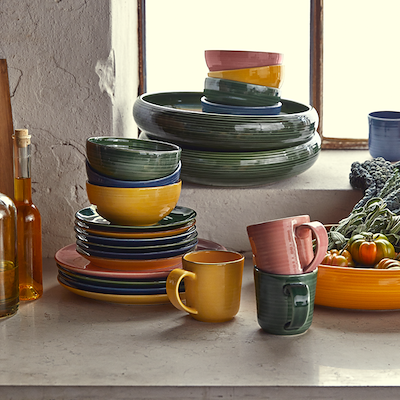 Kähler Colore krus med hank sage green 33 cl