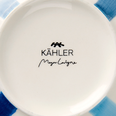 Kähler Signature vase blå H20 cm