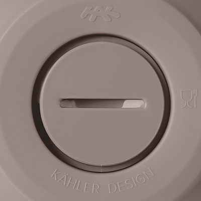 Kähler Hammershøi termokande varm grå 1liter