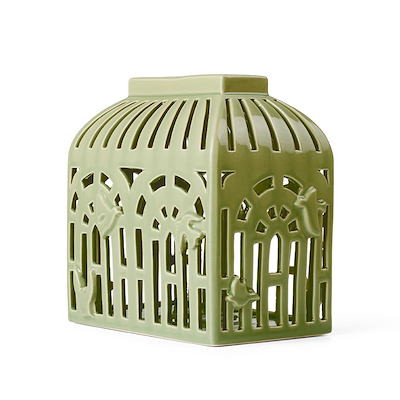 Kähler Orangery Spring Leaf lyshus H16 cm