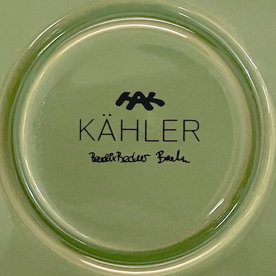 Kähler Orangery Spring Leaf lyshus H16 cm