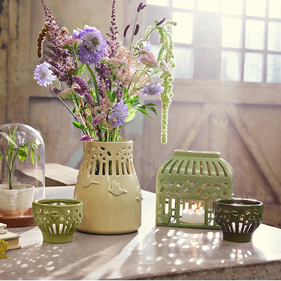 Kähler Orangery vase sweet honey H18 cm