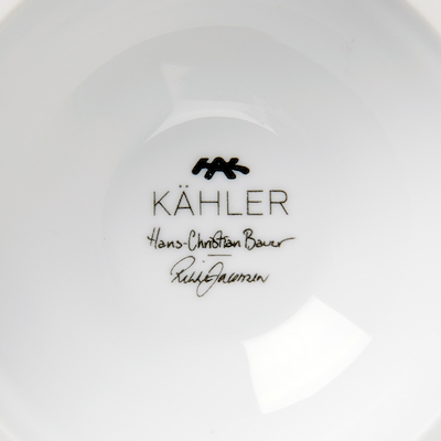 Hammershøi Poppy kageopsats hvid Ø16 cm