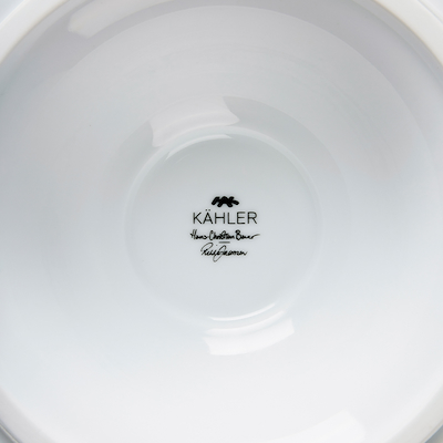 Hammershøi Poppy kagefad på fod hvid Ø30 cm