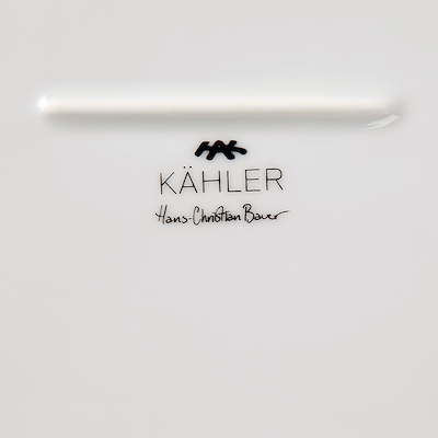 Kähler Hammershøi serveringsfad ovalt 40x22,5 cm