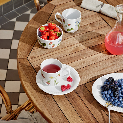 Kähler Hammershøi Summer Sommerbær krus 33 cl