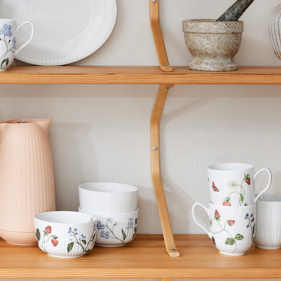 Kähler Hammershøi Summer Forglemmigej krus 33 cl