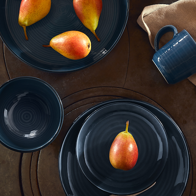 Kähler Colore skål berry blue ø15