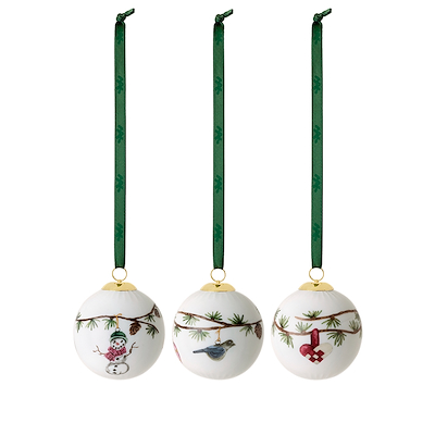 Hammershøi Jul julekugler Ø6 cm 3 stk.