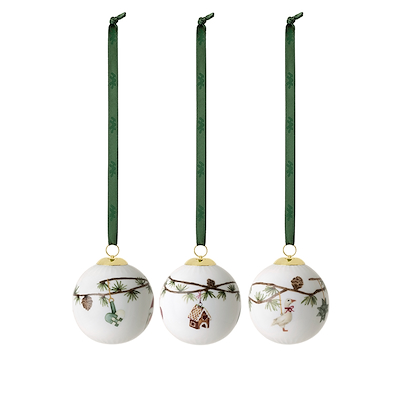 Hammershøi Jul julekugler Ø6 cm 3 stk.