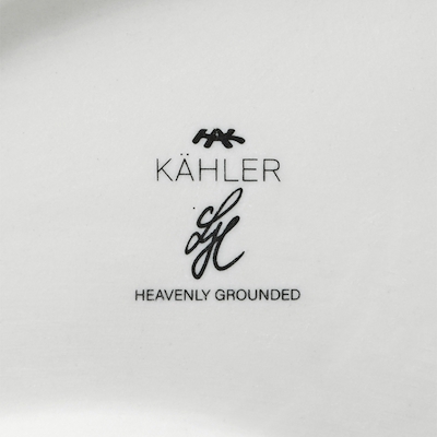 Kähler Heavenly Grounded figur hvid 22,5 cm